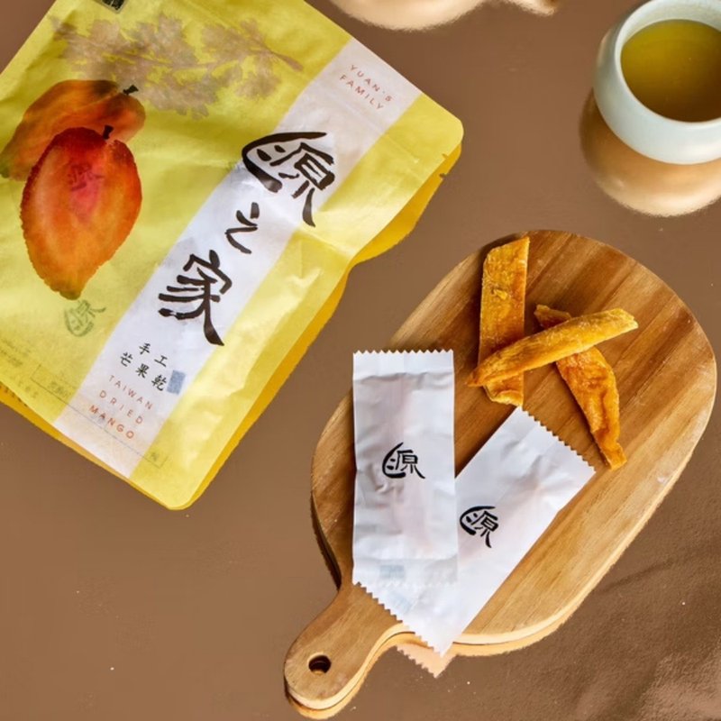 严选切条芒果干 50g / 袋 顶级原味切条简装包 - 水果干 - 新鲜食材 橘色