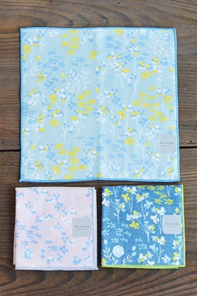 地球树公平贸易fair trade--日本制有机棉毛巾手帕 - 手帕/方巾 - 棉．麻 