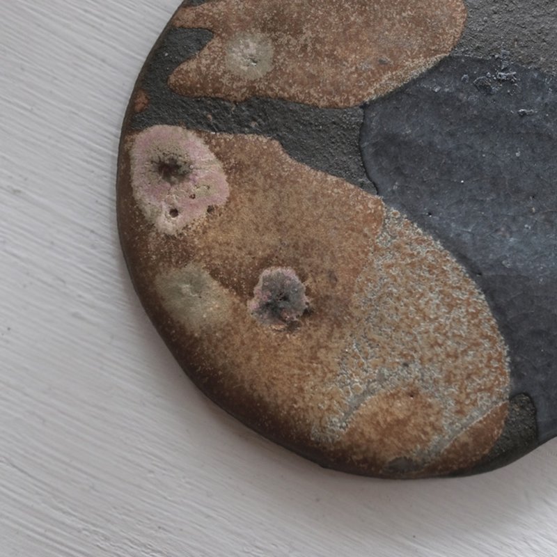 v e s s e l / 圆 皿 - 花瓶/陶器 - 陶 卡其色