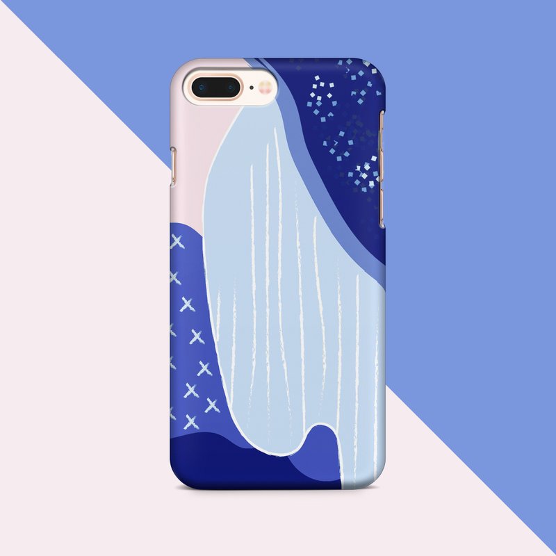 Snowing phone case - 手机壳/手机套 - 塑料 蓝色