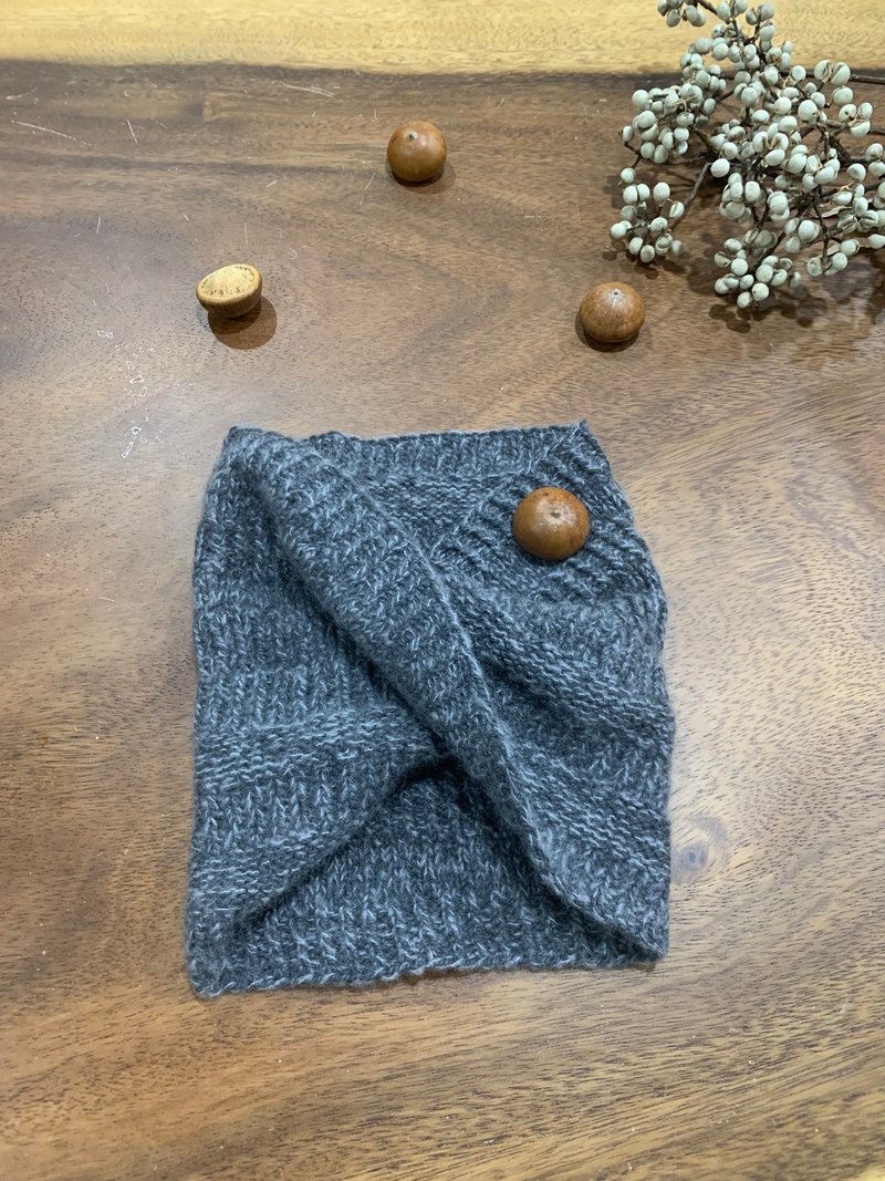 加厚版/让你知道我的心扭转围脖。中性版。发饰。护耳帽。 - 围巾/披肩 - 羊毛 