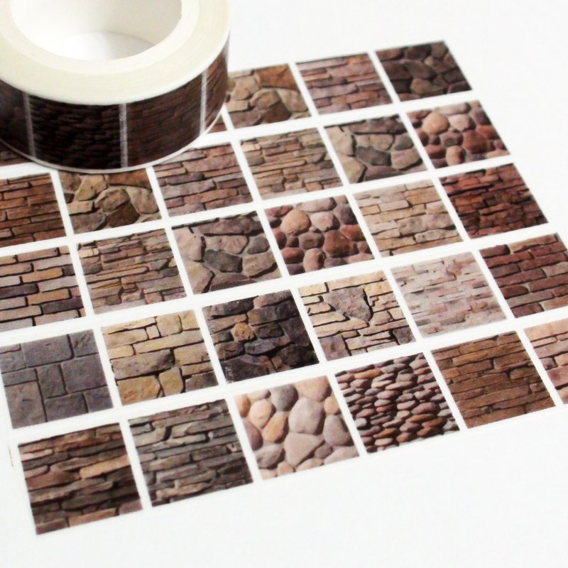 纸胶带 石头的温度 - 纸胶带 - 纸 