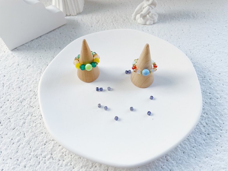 串串手作|细致链戒手作课程(初阶手作课程) - 金工/饰品 - 半宝石 