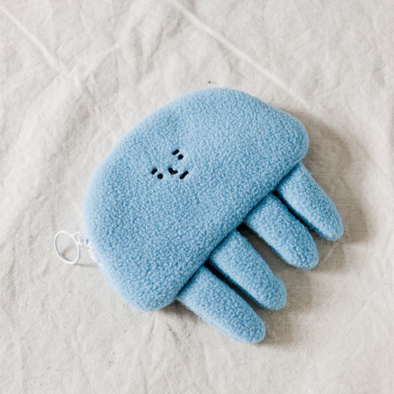 迷幻的水母 / 零钱包 - 零钱包 - 其他人造纤维 蓝色