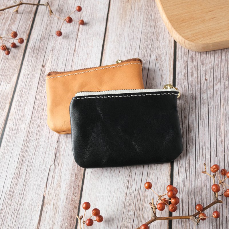 零钱包/拉链/文青日式 - 零钱包 - 真皮 多色