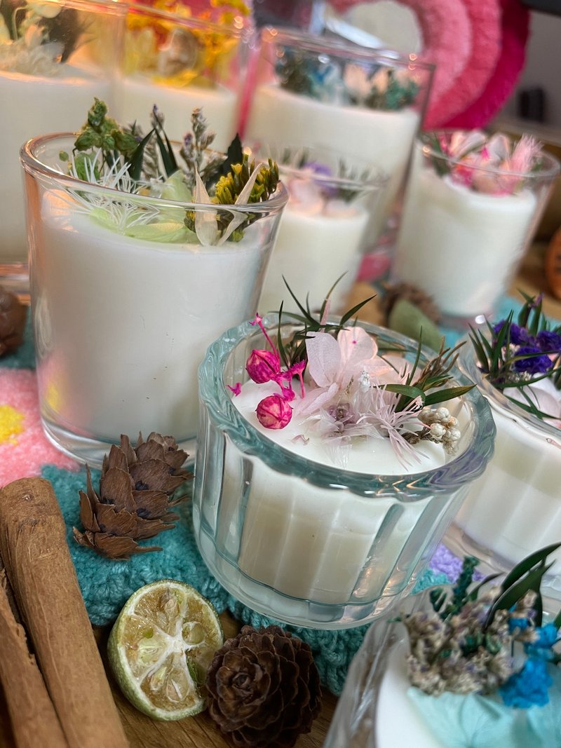 清新草本调 Clean & Soothing | 白桉清韵 | 手工精油大豆蜡烛 - 蜡烛/烛台 - 蜡 