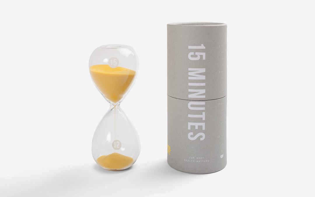 The School Of Life - 15 Minute Timer - 摆饰 - 玻璃 