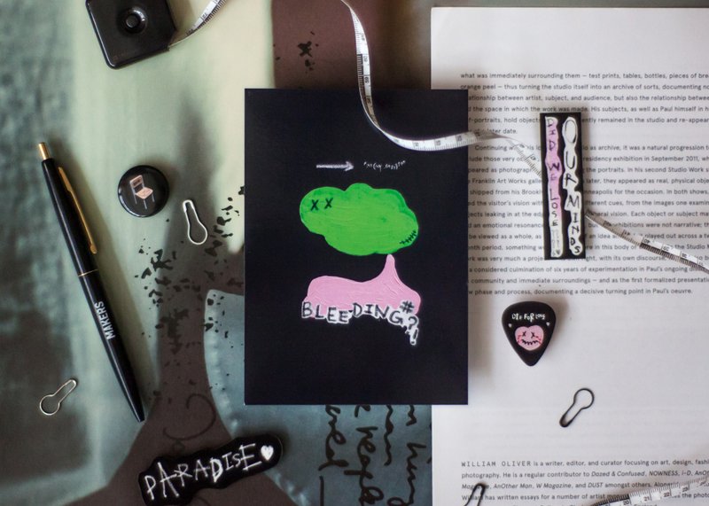 作品3号明信片 - 卡片/明信片 - 纸 多色