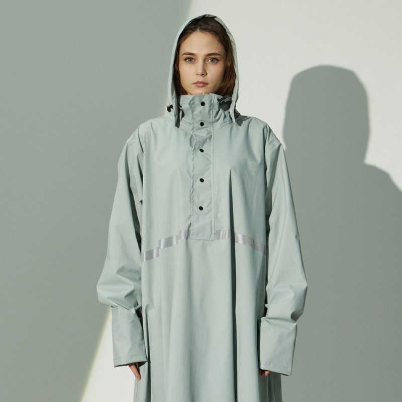 新品上市 /Simple Forward/ 轻量单件式雨衣-晨雾绿 - 雨伞/雨衣 - 尼龙 绿色
