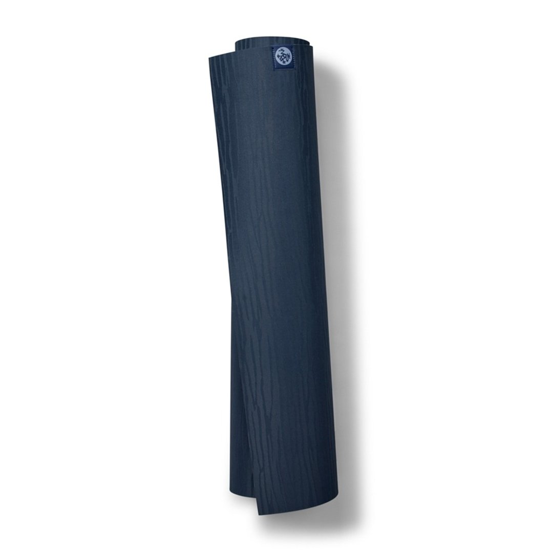 【Manduka】eKO 3.0 天然橡胶瑜珈垫 5mm - Midnight - 瑜珈垫 - 橡胶 蓝色