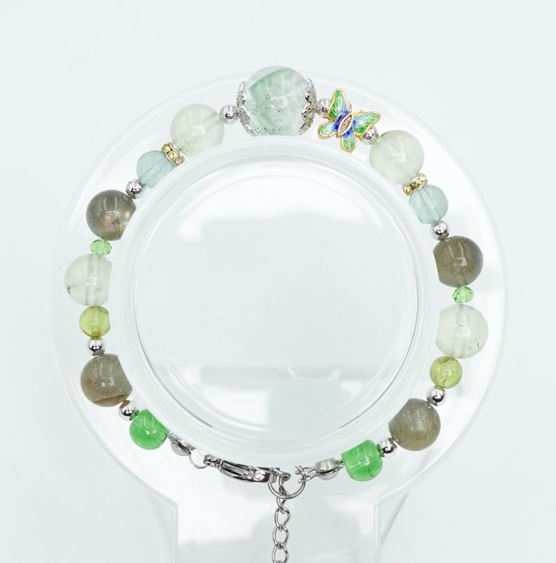 宝丽金珠宝-天然水晶银饰造型手链 - 手链/手环 - 玉石 