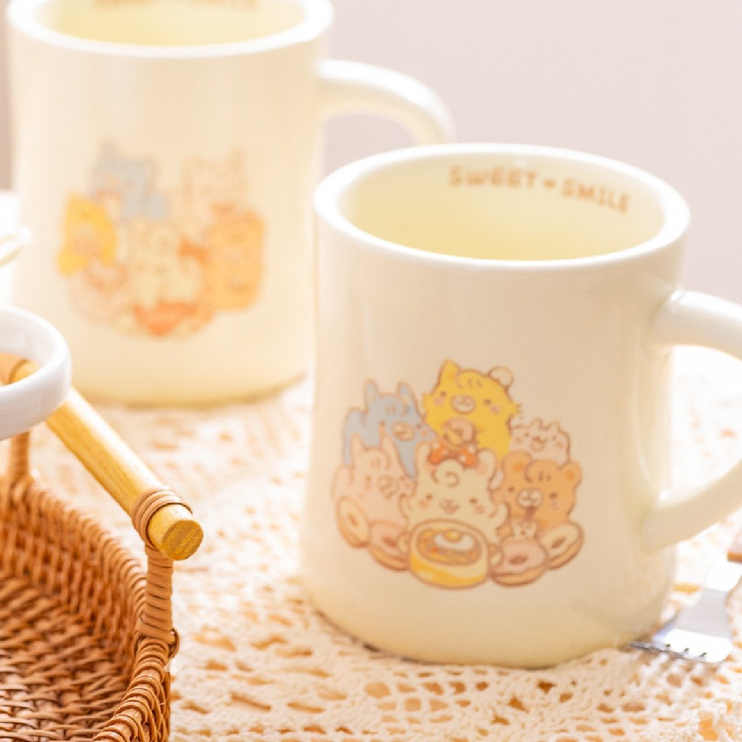 │手感│陶瓷│马克杯│杯子│杯│咖啡杯│交换礼物│附纸盒防撞 - 其他杯子 - 陶 粉红色