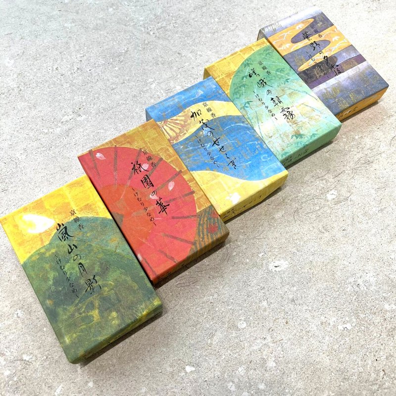 日本【香彩堂】 山紫水明系列/ 京都线香 - 香薰/精油/线香 - 其他材质 