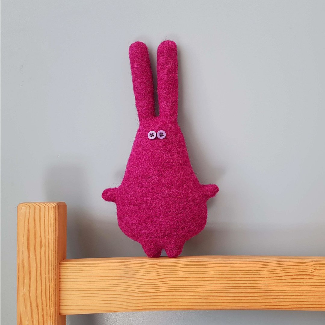 Stuffed Rabbit sewing pattern PDF rag doll tutorial in English, soft toy animal - 手工艺教程/工具书 - 其他材质 