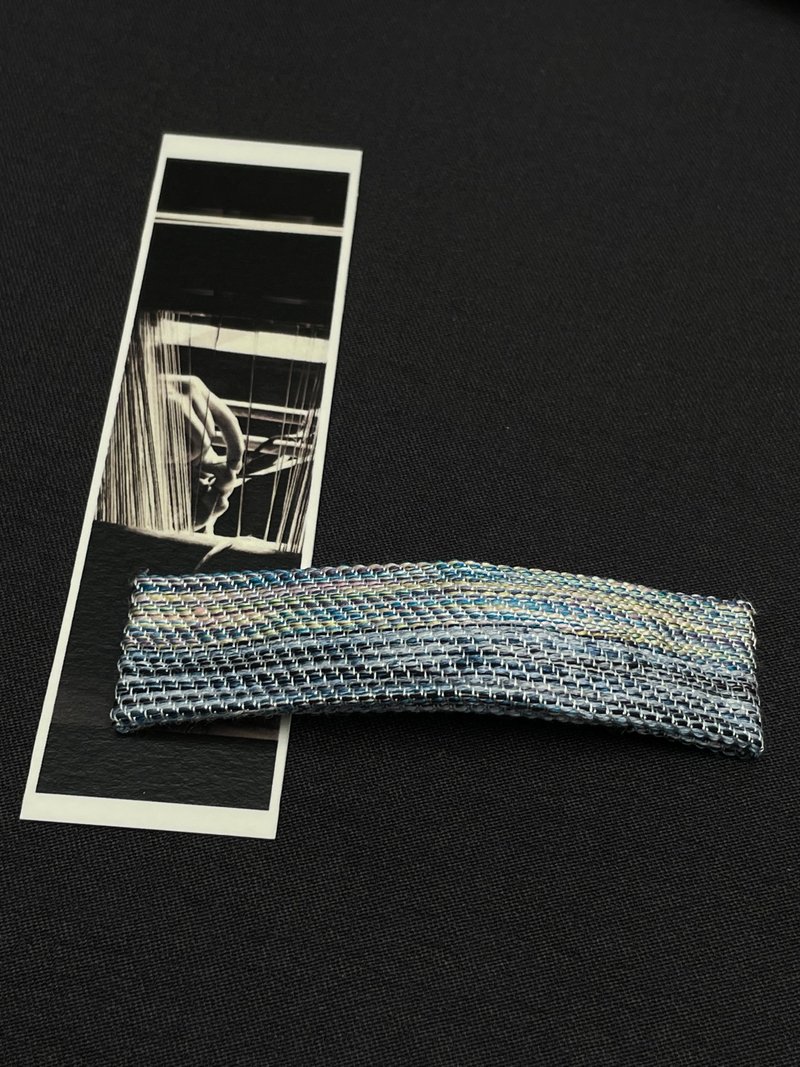 织间 手织蚕丝发夹 - 发饰 - 丝．绢 