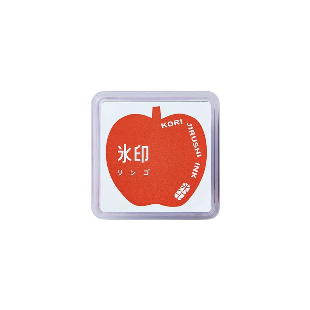 【KING JIM】HITOTOKI 冰块印台  苹果红 - 印章/印台 - 其他材质 红色