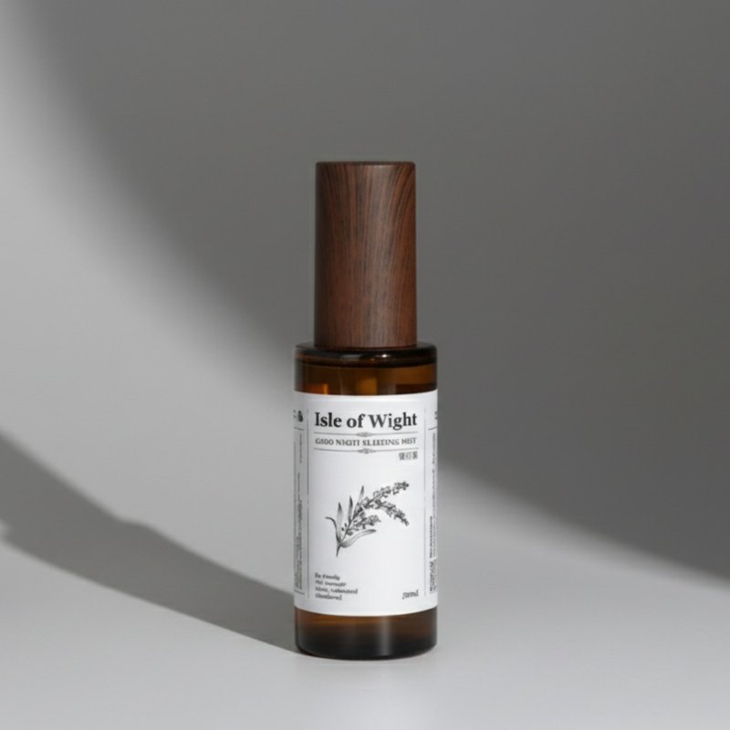 宠物友善晚安睡眠喷雾-Isle of Wight 怀特岛 (宝宝早晨淡花) - 香薰/精油/线香 - 玻璃 多色