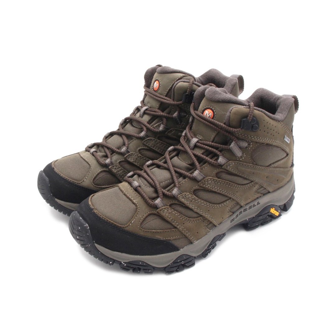 MERRELL(男)MOAB 3 SMOOTH MID GTX防水郊山健行中筒鞋 男鞋-军绿 - 男款运动鞋/球鞋 - 防水材质 