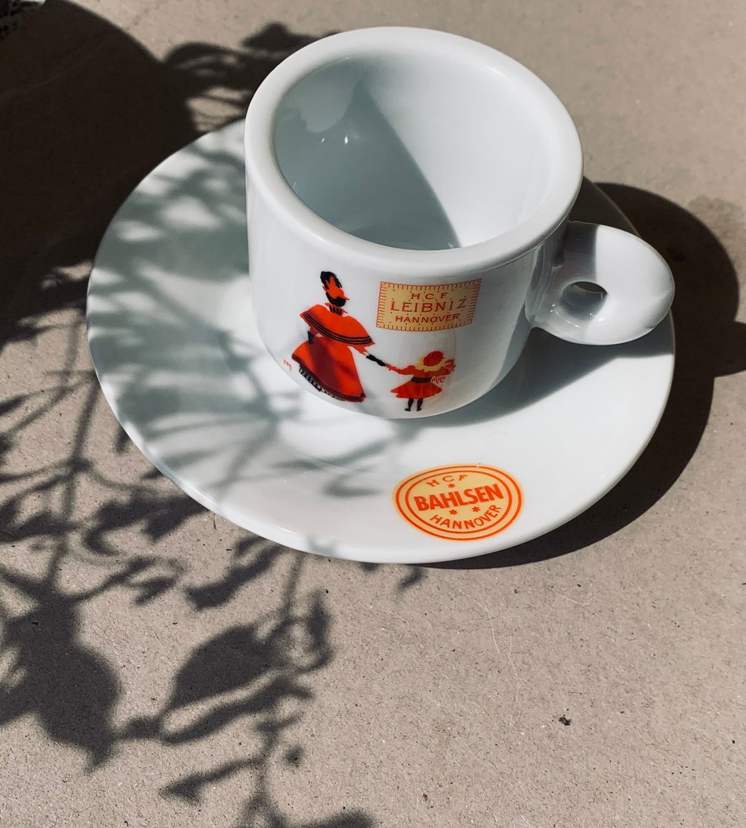 汉诺威 -百年品牌饼干 - Leibniz Espresso 杯子 浓缩咖啡杯 - 咖啡壶/周边 - 瓷 
