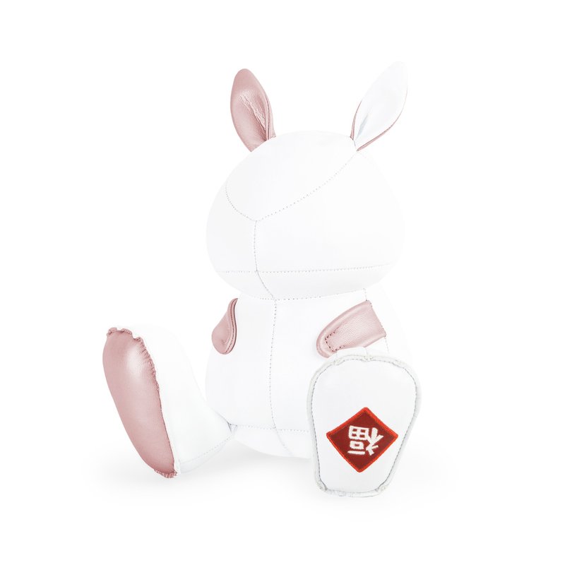 【书挡】福到兔 Rabbit Dafi 皮革摆饰 |开运招福 开业礼 送礼 - 摆饰 - 人造皮革 多色