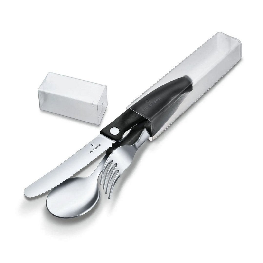 VICTORINOX 瑞士维氏 Swiss Classic 餐具三件组 黑 6.7192.F3 - 厨房用具 - 其他材质 黑色