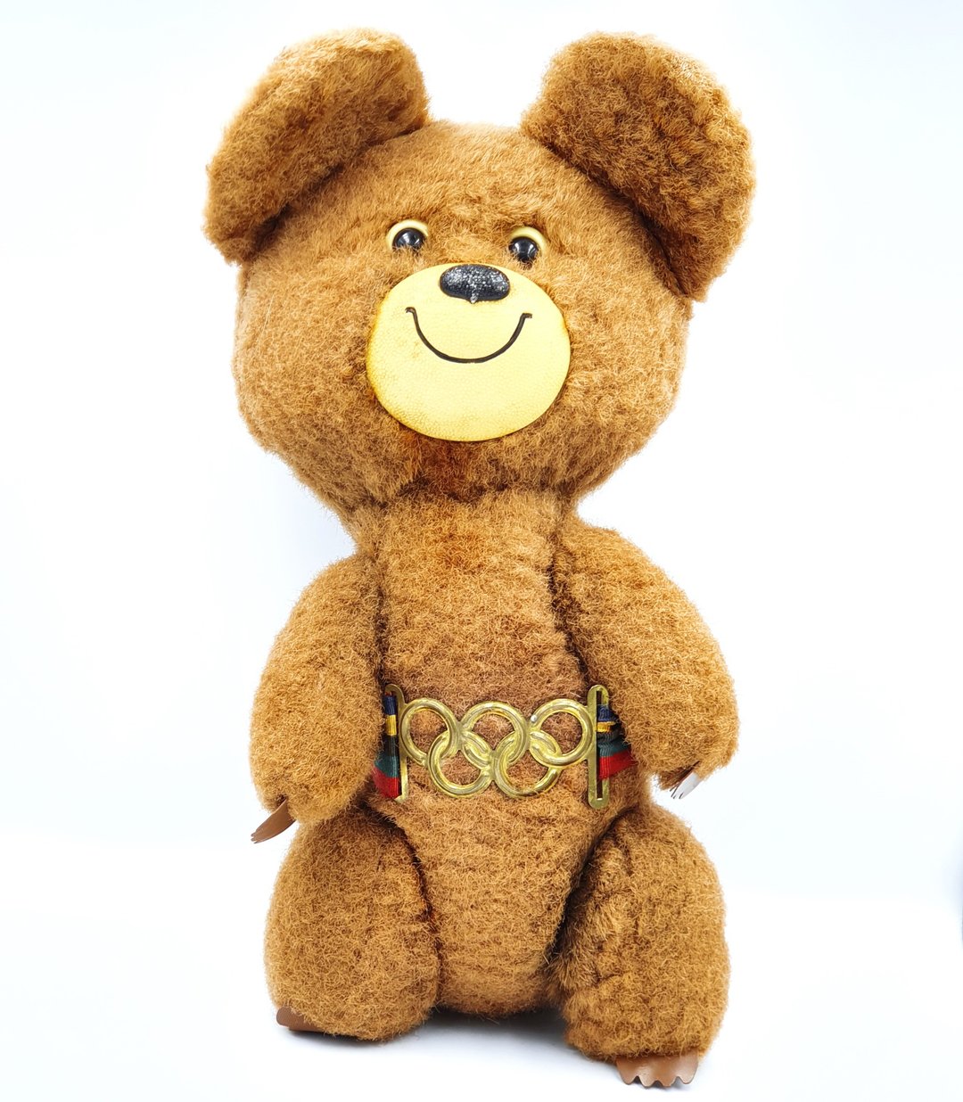 Vintage Plush Toy Teddy Bear MISHA mascot Olympic Games Moscow 1980 - 玩偶/公仔 - 其他材质 多色