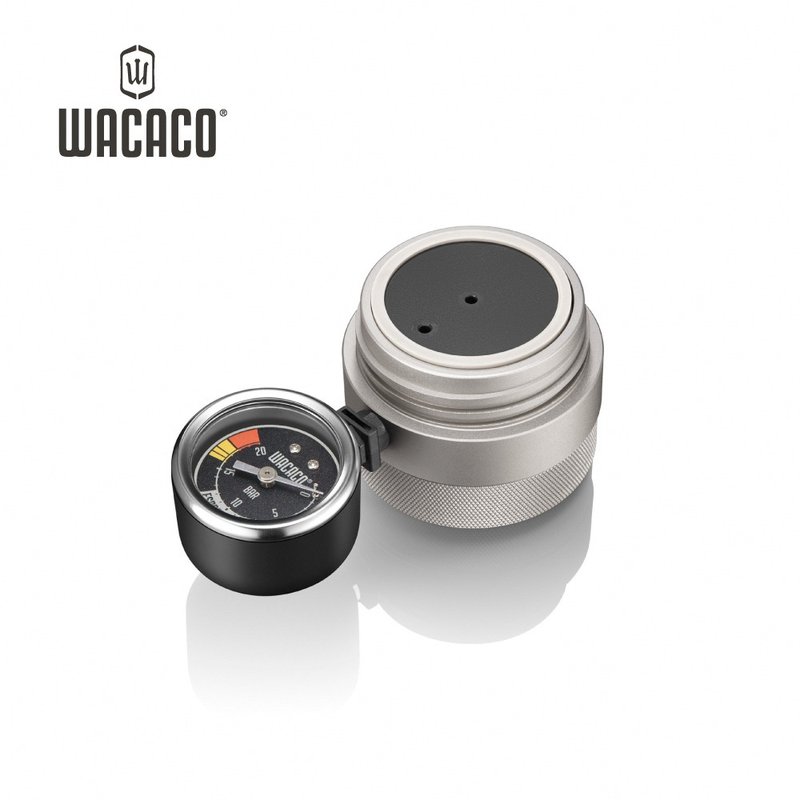 【Wacaco】Picopresso 高阶版纯手工限量随身咖啡机压力表 - 咖啡壶/周边 - 不锈钢 