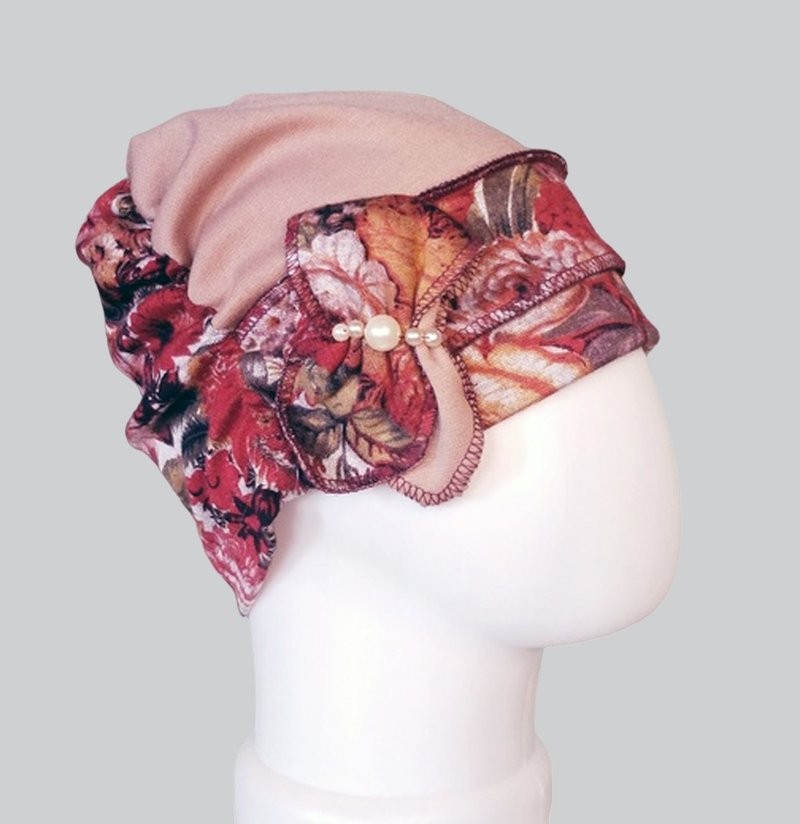 定制女婴春季帽子/俄罗斯女式秋季帽子/秋季配饰帽子 - 帽子 - 聚酯纤维 多色