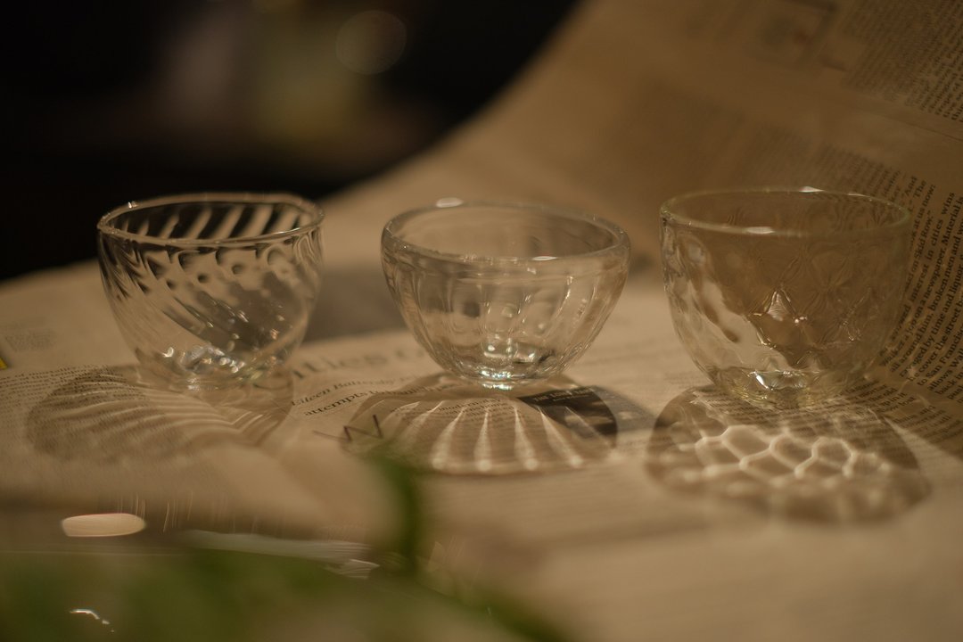 清透款・手工清酒杯 / 玻璃杯 | 玻璃炽造 工坊手作 - 酒杯/酒器 - 玻璃 