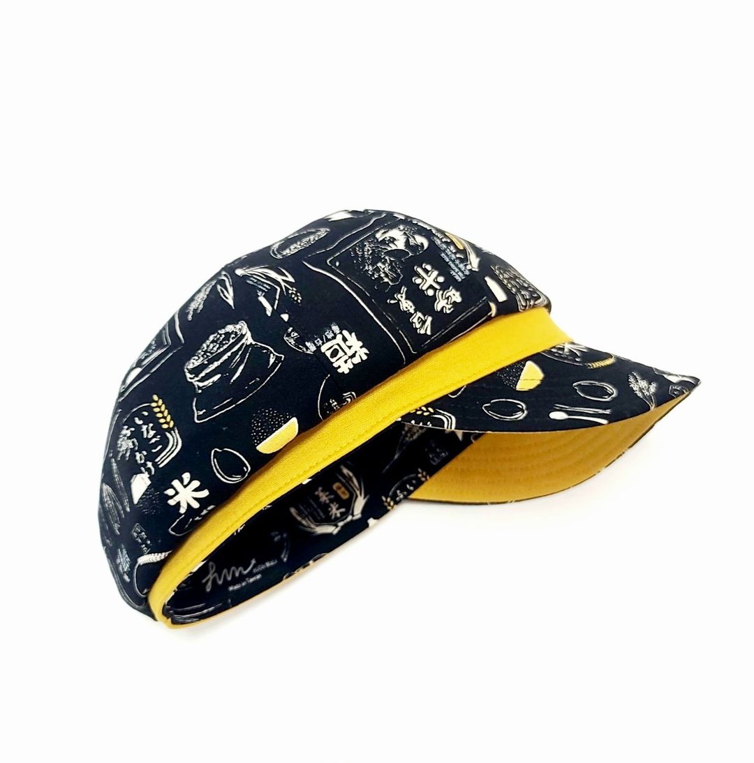 【HiGh MaLi】报童帽/宽帽沿/一等米/黑#礼物#古着#日系#春季新品 - 帽子 - 棉 多色