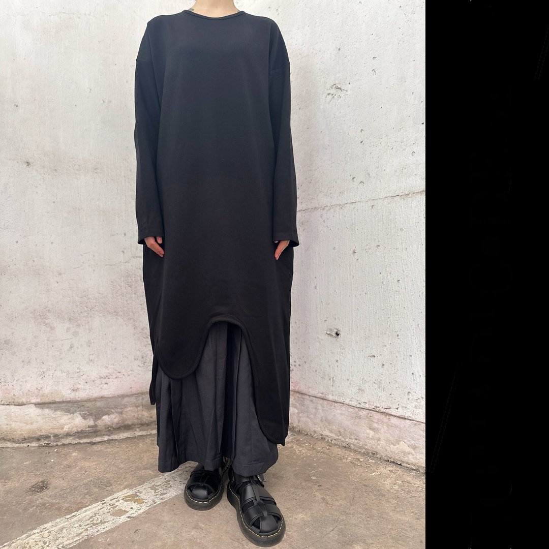 冰淇淋长卫衣 - 女装上衣 - 其他人造纤维 黑色