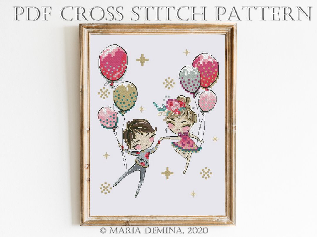 I'll Fly With You PDF cross stitch pattern - 手工艺教程/工具书 - 其他材质 