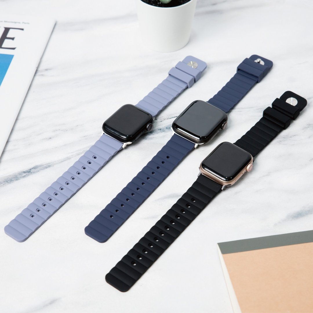 Apple Watch 专用硅胶表带-简约款 - 数码小物 - 硅胶 多色