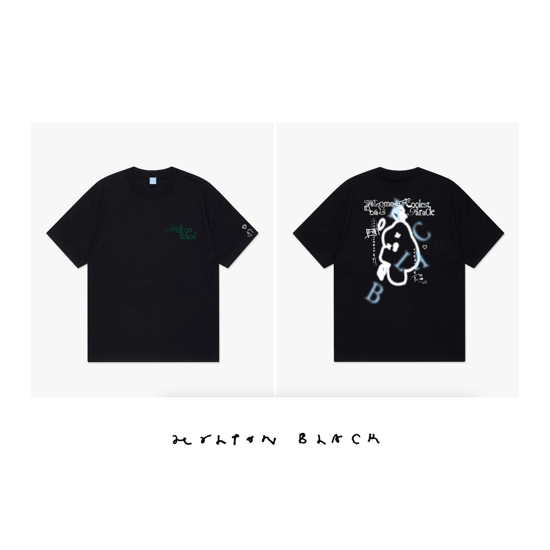 霍尔顿黑色短T  HOLTON Limited T-shirt - 其他 - 棉 黑色