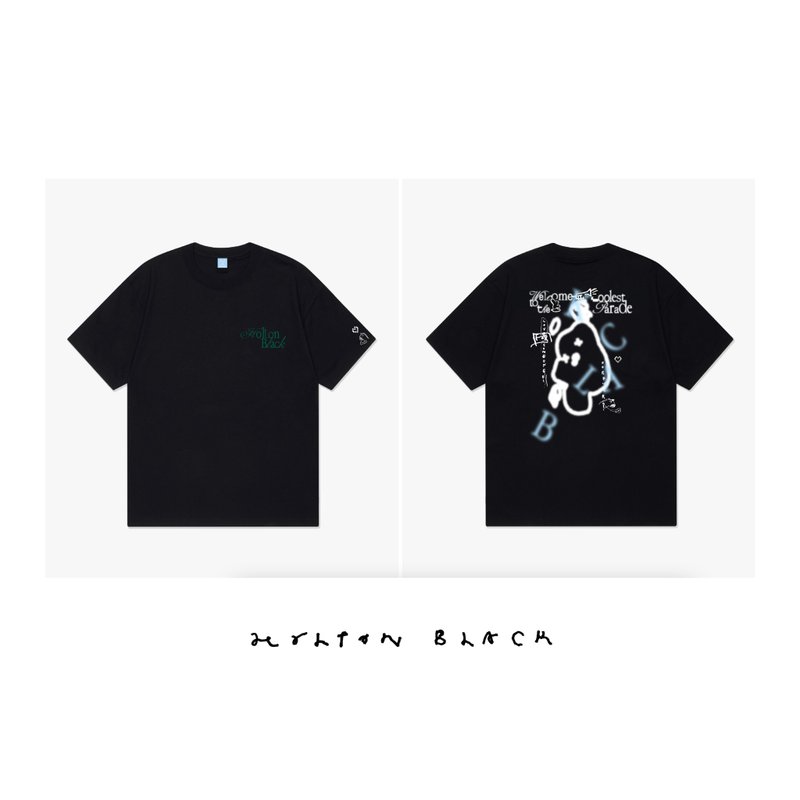 霍尔顿黑色短T  HOLTON Limited T-shirt - 其他 - 棉．麻 黑色