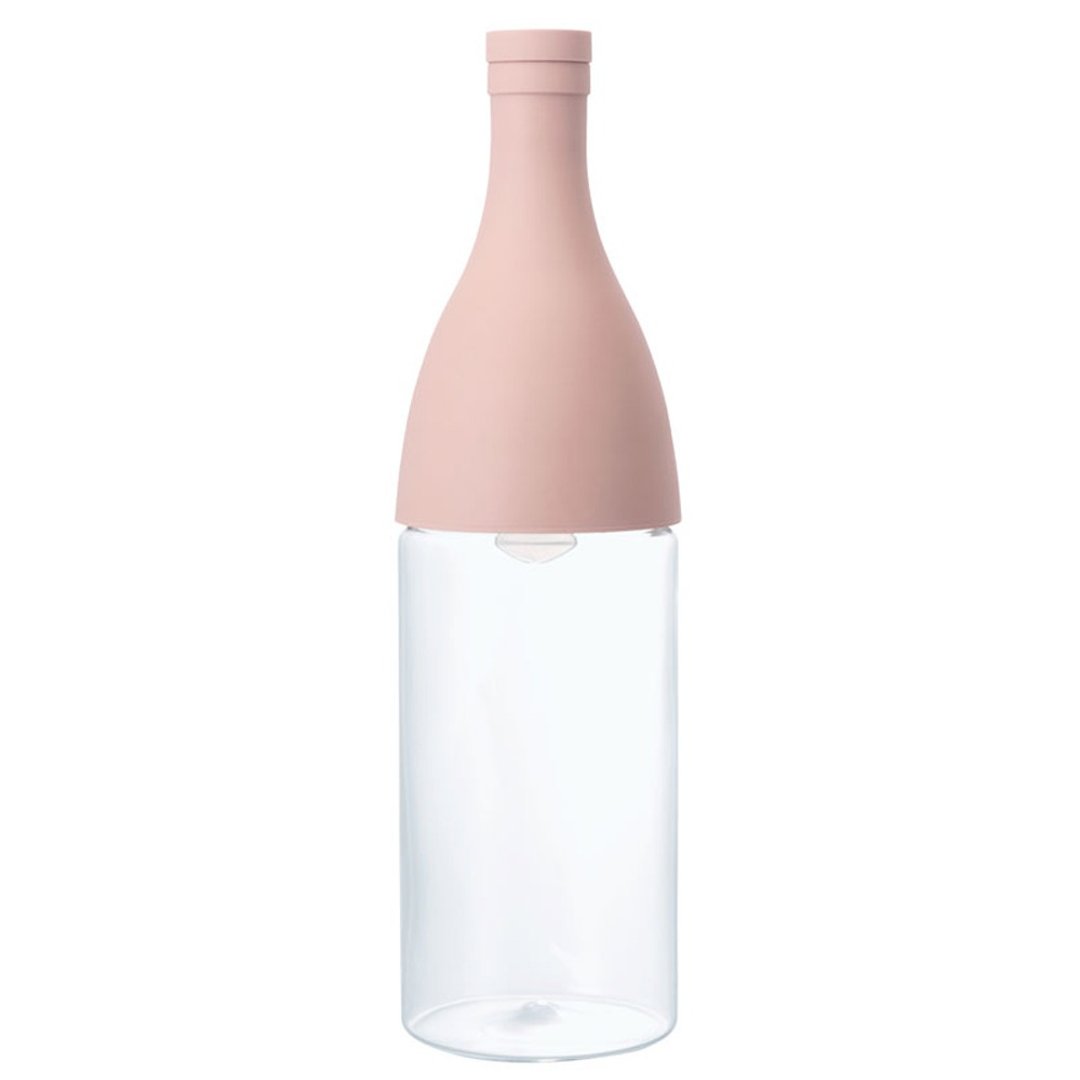 HARIO AISNE香槟瓶粉色冷泡茶壶/FIE-80-SPR - 茶具/茶杯 - 玻璃 粉红色