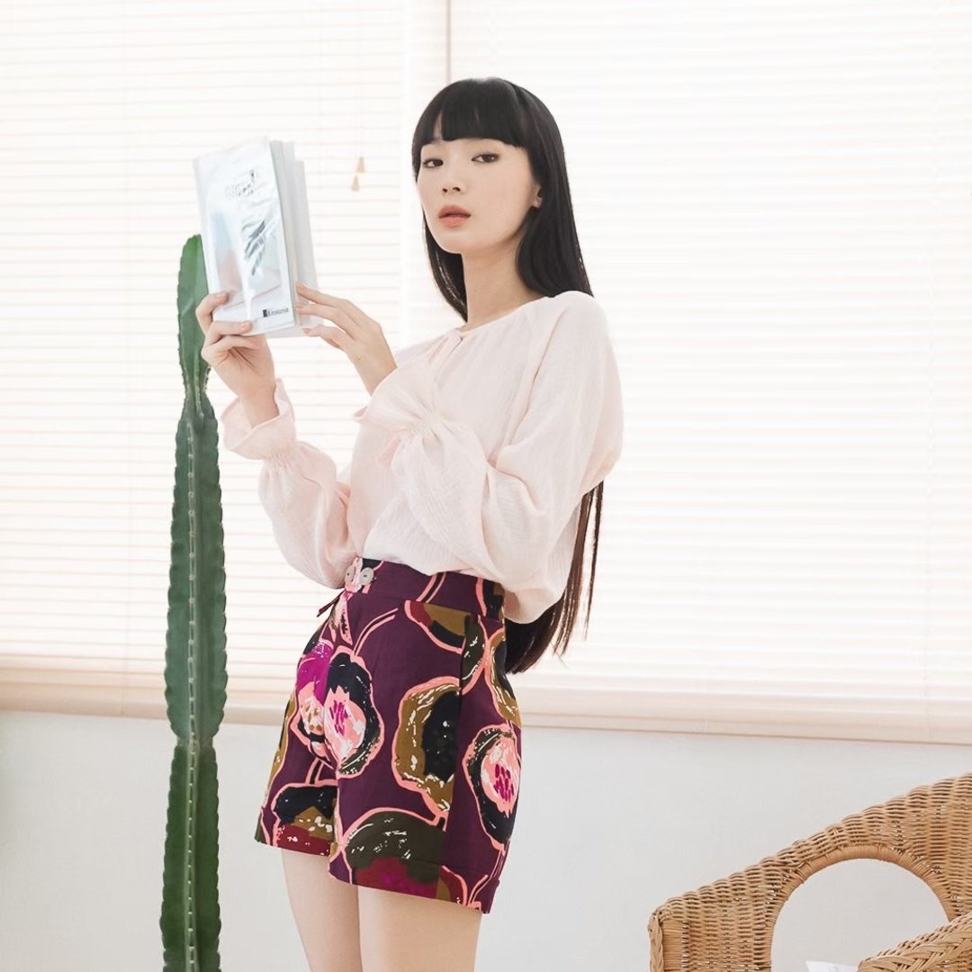 BIRUCHU LINEN BFF Shorts : 4 Colors 短裤 - 女装短裤 - 亚麻 多色