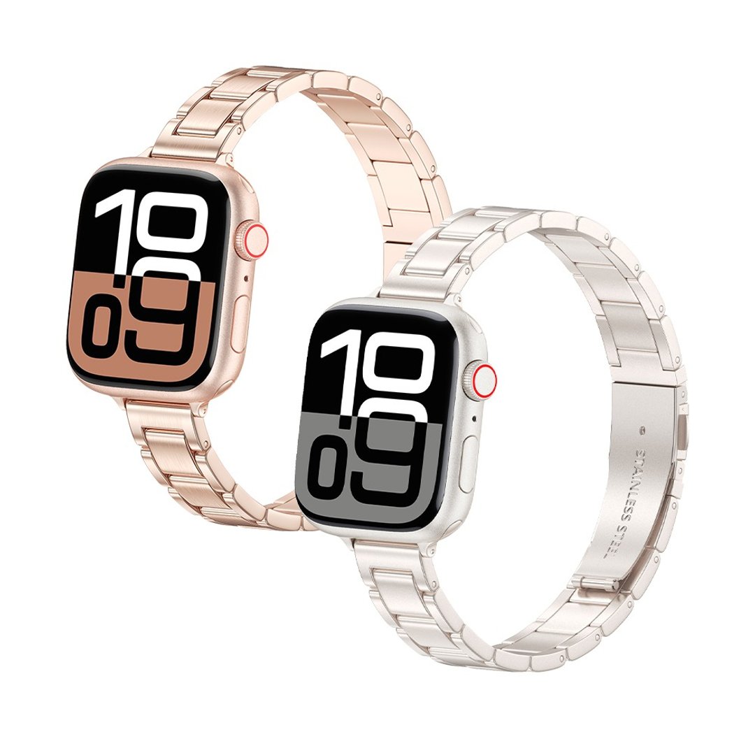Hipporizz Apple Watch (38/40/41/42mm) Glint 不锈钢表带 - 表带 - 不锈钢 金色