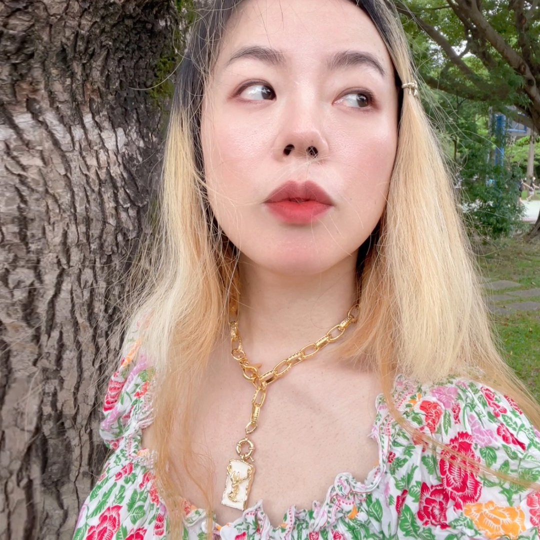 12生肖三合贵人【CC链+可更换坠】- 鼠/龙/猴 &amp;虎/马/狗 - 项链 - 珐琅 白色