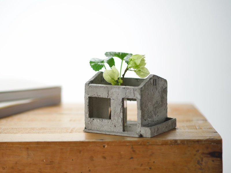 水泥老屋 - 摆饰 - 水泥 咖啡色