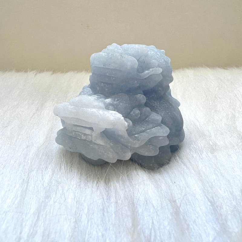 背子天青石龙龟 | 水晶 | 水晶龙龟 | 水晶摆件 - 摆饰 - 水晶 蓝色
