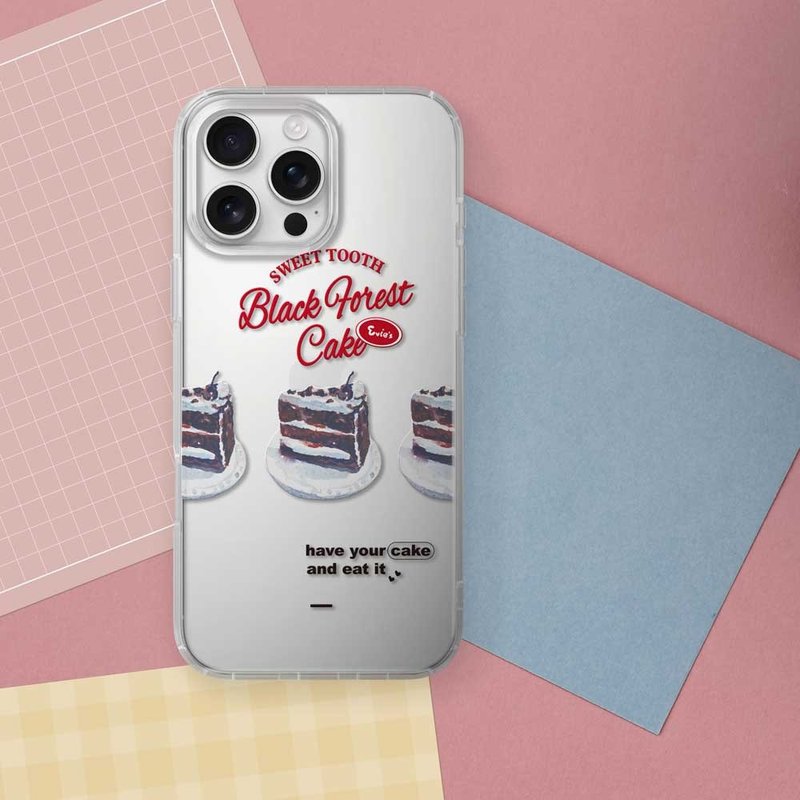 联名 Evie's Drawing Daily 蛋糕柜里的微醺  防摔手机壳 EVAA05 - 手机壳/手机套 - 硅胶 多色