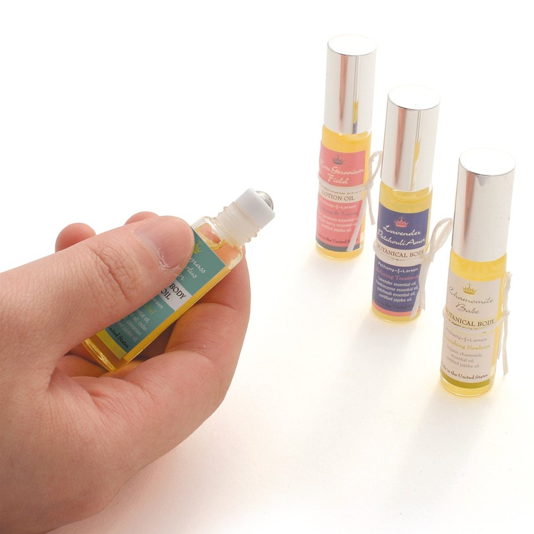任四件组 植物精华修护/护手乳液蜡7ml -Pethany+Larsen - 手足保养 - 精油 多色