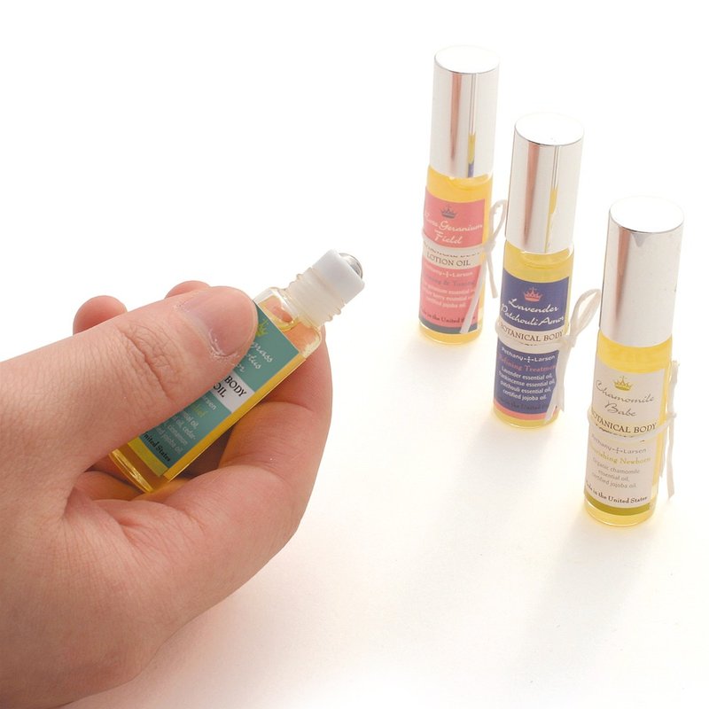 任四件组 植物精华修护/护手乳液蜡7ml -Pethany+Larsen - 手足保养 - 精油 多色