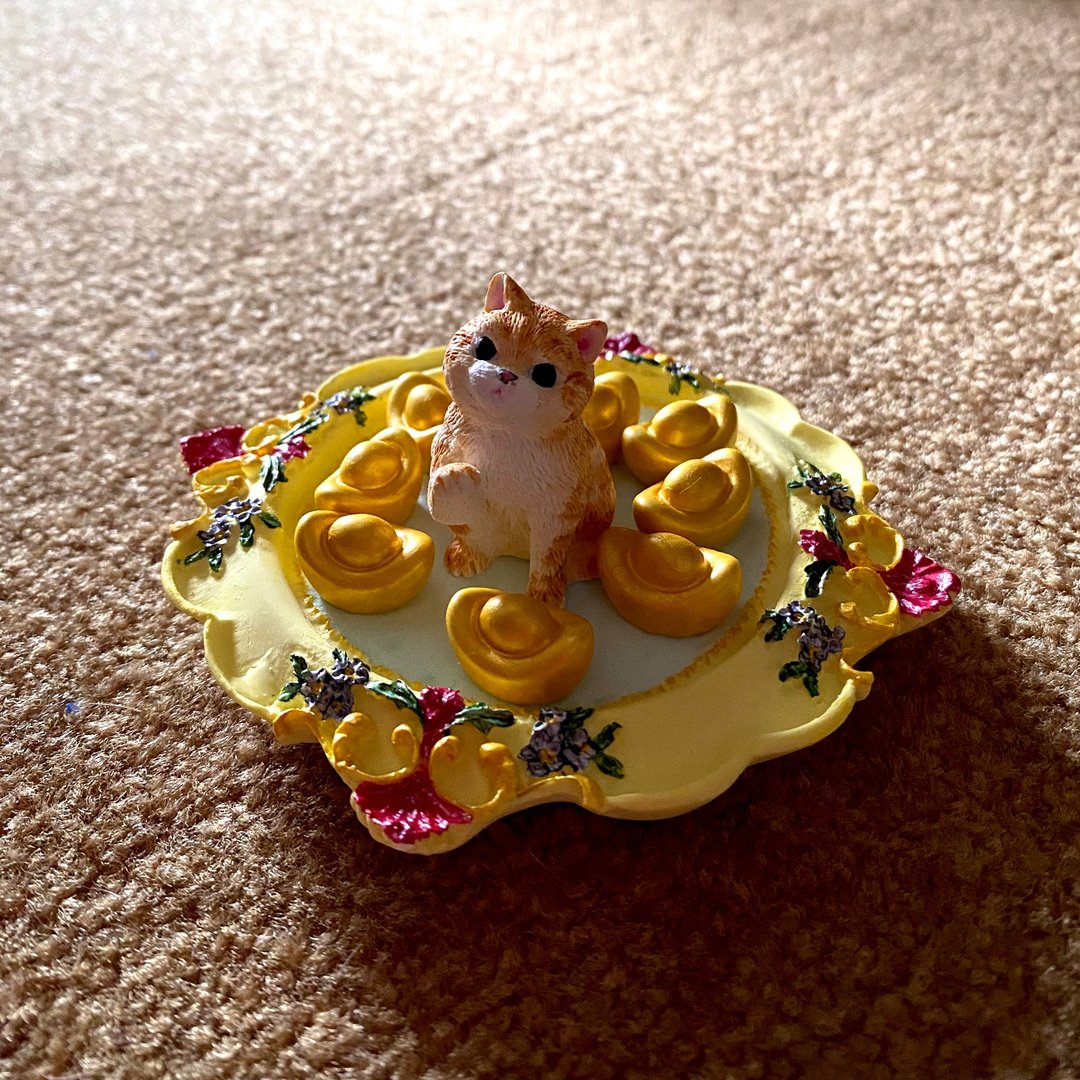 【礼物定制】魔法招财猫 I 扩香石摆饰 - 摆饰 - 其他材质 多色