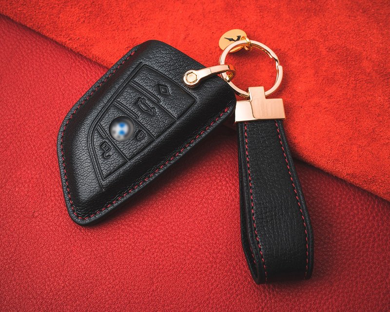 【春节版】宝马 BMW 320 X1 X3 X4 X5 X6 G20 G21 刀锋 汽车钥匙 - 钥匙链/钥匙包 - 真皮 
