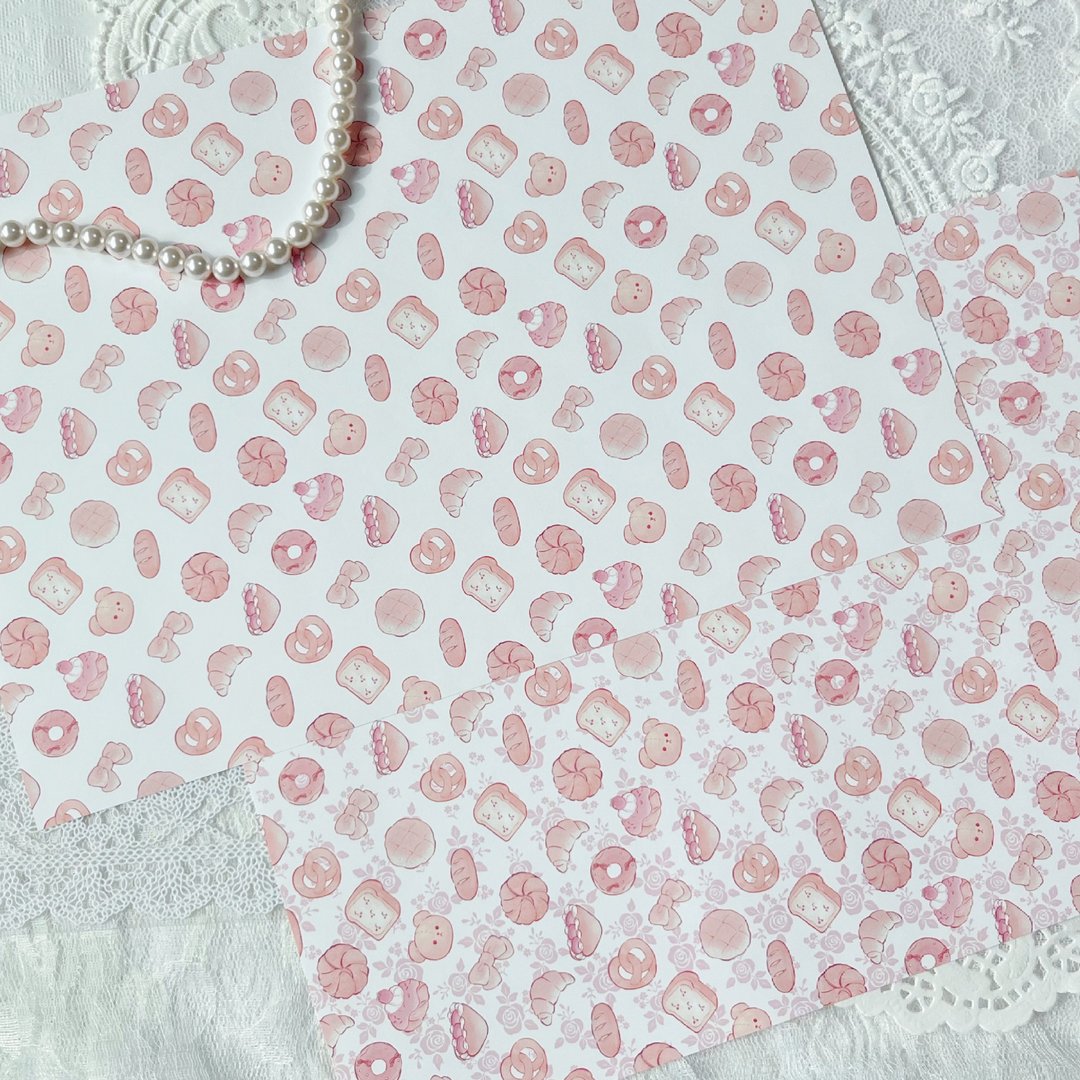 aisu bakery pan design paper - 其他 - 纸 多色