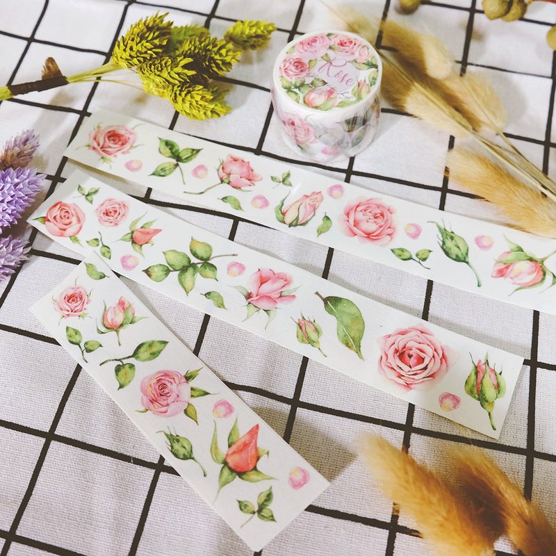 ROSE纸胶带(3cm) - 纸胶带 - 纸 