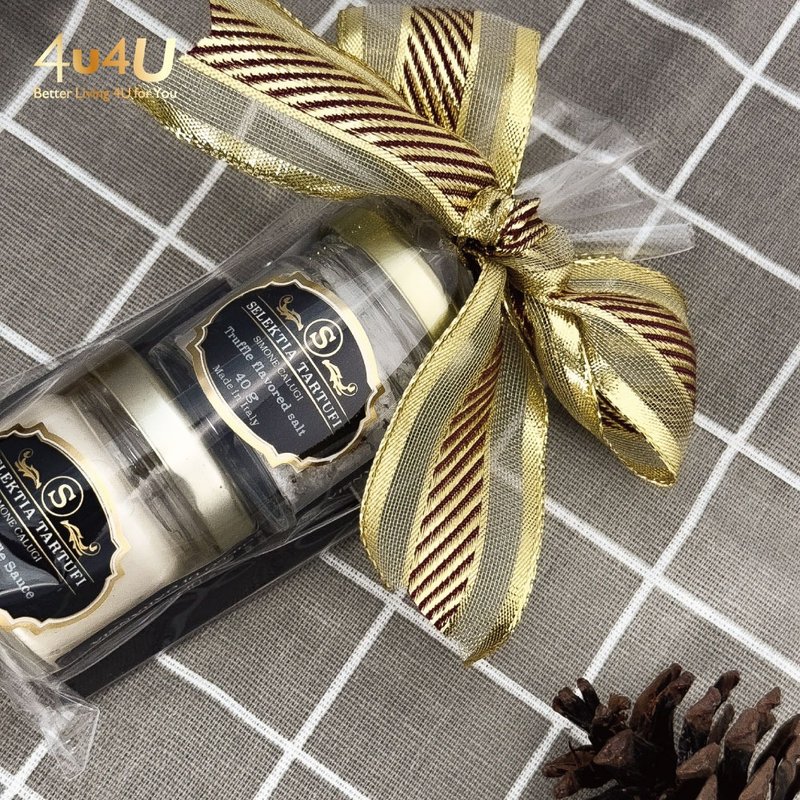 【SELEKTIA】圣诞松露双组合 - 松露盐40g +白松露奶油酱 30g - 酱料/调味料 - 新鲜食材 