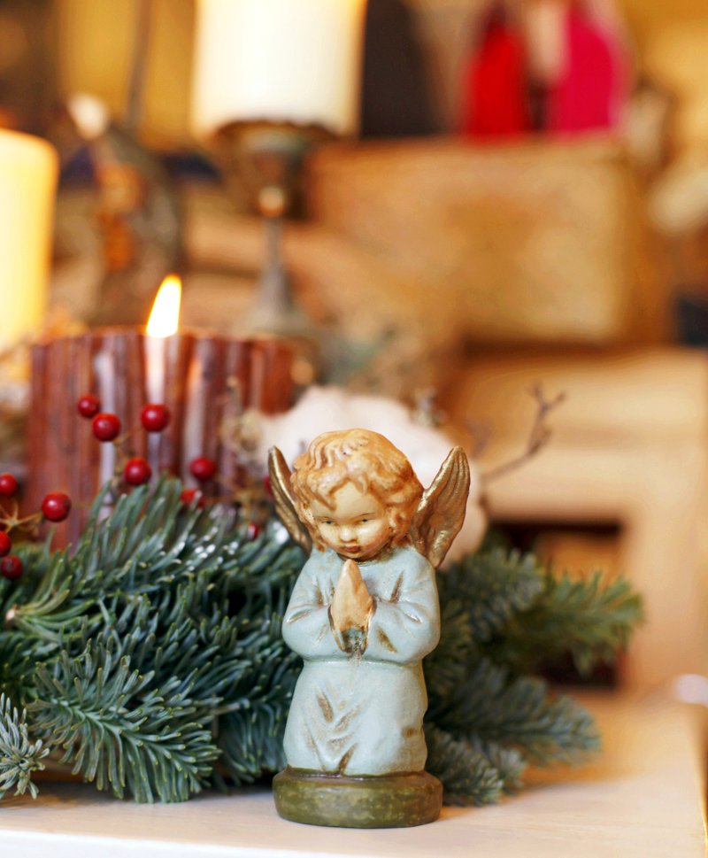 【好日恋物】德国VINTAGE教堂敬拜小天使 - 摆饰 - 其他材质 多色